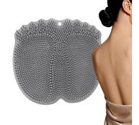 Shower Foot Scrubber,Soft Bristles Suction Body Scrub - Shower Foot Back Scrubber Massage Pad,for Women Men Kids Elderly Home Bathroom Bathtub Spa Apartment Dorm Travel