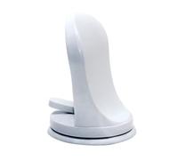 Shower Footrest - Shower Pedal | Non-Slip Pedicure Step With Suction Cup | Shaving & Leg Support Hook | Safe Grip With No Drilling Step Stool For Bathroom, Home, Toilet, Hotel, And Travel Use
