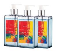 Shower Gel for Men, Blue Perfume Scent Refresh Intimate Body Wash for Men, Daily Intimate Wash Gentle Shower Gel, Perfume Fresh, Long-Lasting, All Skin Types (3)