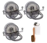 Shower Gel Holder, Shower Holder, Shower Holder, Wall Soap Dispenser, Hand Soap Dispenser for Suction Cups, Suitable for Hanging Shower Gel, Shampoo, Hand Soap, 3 Pieces