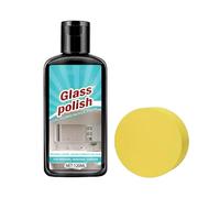 Shower Glass Cleaner | 120ml Deep Cleaning Stain Remover | Bathroom Glass Polishing Compound | For Window Mirror Faucet Ceramic Stainless Steel Patio Household