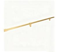 Shower Glass Stabilizer Bar, Cuttable Frameless Support Brace for Bathroom Remodel, Durable Reinforcement, Ideal for Restroom Use, 1.8m (5.9ft) Length