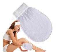 Shower Gloves | Temple Spring Glove | Self Tanner Remover Gloves | Fiber Viscose Mitts | Flexible Exfoliator Tool to Cleanse Dead or Dry Skin for Dead Skin And Fake Tan Removal