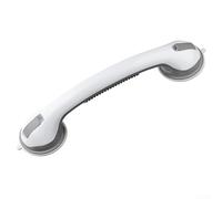 Shower Grab Bar 43cm for Elderly Balance Support | Green safety indicator, instant visual seal check, secure shower entry, confident use for seniors, reliable balance aid