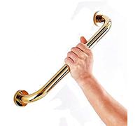 Shower Grab Bar Gold, Bath Handle Brass Bathroom Hand Rail Support Safety For Handicap, Elderly, Injury,50cm