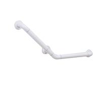 Shower Grab Bar, L-Shaped Grab Bar, Suitable for Bathtub and Shower, Assistive for The Elderly(White,40x40CM)