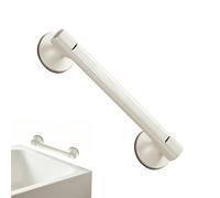 Shower Grab Bar - Suction Cup Bath Aid | Handle Attachment Without Drilling | ABS 40 x 8 cm 400 g Non-Slip Anti-Fall for Pregnant Women Elderly Injured Bathroom Bathtub WC Home