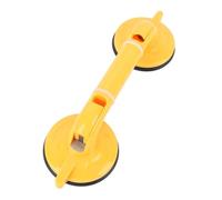 Shower Grab Bar Suction Grab Bath Grab Bar Strong Suction Cup Anti Slip Shower Handle Shower Bar with Luminous Circles for Elderly Yellow 39cm