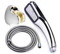 Shower, Handheld Hand Shower Bath Shower Head Set Water Saving high pressurized abs Plastic Bathroom Hand Hold Shower Head Set high Pressure Shower
