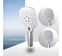 Shower， Handheld Two Adjustment Water Saving Round Shower Head abs Plastic Hand Hold Bath Shower Bathroom Accessories Shower