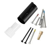Shower Handle Extender Set 96945WR Steel Shower Faucet Extension Practical Showers Faucets Extender for Thick Wall Mount Posi Temperature Handle Extension Set