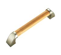 Shower Handle Shower Grab Bar Wooden Bathroom Balance Hand Grips Non Slip Safety Handrail 17inch