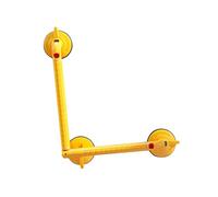 Shower Handles, Suction Cup Grab Bar 180 Degree Rotatable for Bathroom Multicolor Multiple Sizes(Yellow,50x40cm)