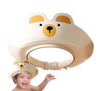 Shower Hat, Bath Visor for Washing Hair - Cute Waterproof Shampoo Visor for Children - Soft Adjustable Ear Protection Shampoo Swimming Caps, Bath Accessories for Home Travel