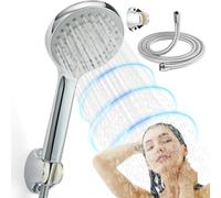 Shower Head 1.65M Hose High Pressure Increase - Power, OkayBath Premium Set, 5 Spray Modes Satisfy All Family Members Needs