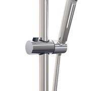 Shower Head Brackets - 18-25 mm Adjustable Shower Holder for Hand Shower, Hand Shower Holder, 360 Degree Rotating Spray Holder, Button Seat Nozzle, Middle Socket, Sliding Sleeve