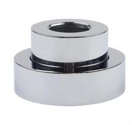 Shower Head Decorative Cover Engineered for 0-23mm Height Variation, Copper Build Maintains Form Under Regular Use (silver)