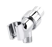 Shower Head Diverter, Chrome Plating 3-Way Shower Head Diverter Shower Arm Mounted Bracket Bathroom Accessories G1/2inch Shower Head Holder