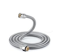 Shower Head Extension Arm Stainless Steel Shower Hose Long Bathroom Shower Water Hose Extension Plumbing Pipe Showerhead Tube Bathroom Accessorie Tools for Shower