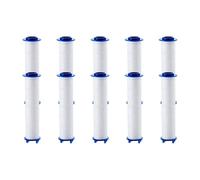 Shower Head Filter - 10pcs Cotton Filter | Effortless Water Filters Element | Versatile Hard Water Softener Filters for Hard Waters Remove Chlorine & Harmful Substances