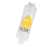 Shower Head Filter Aroma Bathroom Tool Water Softener for Club SPA Household Lemon Scent, 15x5x5cm