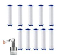 Shower Head Filter Replacement, 10Pack Water Filter Shower, Hard Water, Spray Filtration, Removes Harmful Particles