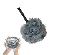 Shower Head | Fine Soft Foaming Scrub | Large Loofah Sponge for Shower, for Women, Children, Travel, Bathroom, Spa, Home, Hotel