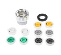 Shower Head Flow Limiter Set with 1/2 Inch Washer and Flow Control