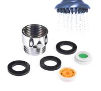 Shower Head Flow Limiter, Shower Flow Reducer Regulator, Flow Reducer Limiter, Shower Flow Reducer Limiter, Regulator, Water-Saving Adapter