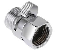 Shower Head Flow Restrictor Control Valve Shut Off for Hand Shower Bidet 1/2 Chrome