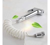 Shower Head Handheld Hand Shower Handheld Shower Head Douche Toilet Bidet Spray Wash Jet Shattaf with Spring Hose