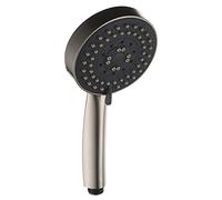 Shower Head Handheld Shower Head ABS Hand Held Showerhead Rainfall Showerhead 5 Spray Modes Round Hand Shower Head,Chrome