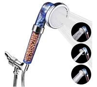 Shower Head High-Pressure Filter Handheld Shower for Repair Dry Skin and Hair Loss, 4 Modes Water Saving Bathroom Shower
