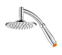 Shower Head High Pressure Rain, Bathroom Handheld Showerheads 6 inch Face, Adjustable Angles