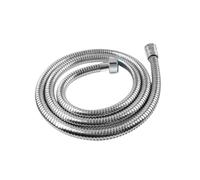 Shower Head High Pressure Rainfall Water Saving 7 Modes Adjustable Key Stop Button for Bathroom(1.5M Silver Hose)