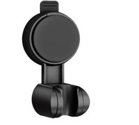 Shower Head Holde Shower Head Holder 1-4PCS Suction Cup Adjustable Strong Adhesive Universal Shower Head Support Reusable No Trace Waterproof(Black,1pc)