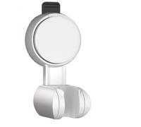 Shower Head Holder 1-4PCS Suction Cup Shower Head Holder Adjustable Adhesive Universal Support Reusable(White,3pcs)