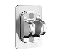 Shower Head Holder 1PC Shower Head Holder Adjustable Bracket Base Bathroom Universal Support(Silver)