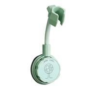 Shower Head Holder 1pc Suction Cup Shower Holder Adjustable Head Universal Bathroom Bracket Nozzle Base Stand Punch-Free Rotation(Lake Blue)