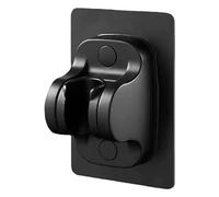 Shower Head Holder ABS Strong Adhesive Adjustable Universal Wall Mounted Handheld Shower Wand Bracket for Bathroom Rust Resistant No Drilling Installation Stylish Design