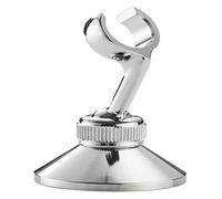 Shower Head Holder,Bathroom Mounting Brackets, Gold Brass Swivel Holder, Head Seat Bracket, Parts, Bath Accessories(Silver)