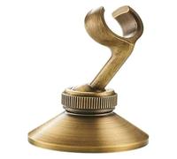 Shower Head Holder,Bathroom Mounting Brackets, Gold Brass Swivel Holder, Head Seat Bracket, Parts, Bath Accessories(Bronze)