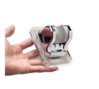 Shower Head Holder No Drill Shower Arm Head Holder Adjustable Chuveiro Banheiro Fixed Base Plate Bracket Home Bathroom Douche Accessories(Chrome)