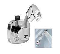 Shower Head Holder Replacement, Suction Cup Hooks,Shower Holder Bracket , Suction Shower Head Holder, 360° Swivel Removable Rust-Proof Bathroom Mount Bracket for Handheld Showerheads