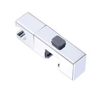 Shower Head Holder Wall Mount Bracket - Adjustable 360-Degree Rotation, Non-Slip Stable Design, ABS Durable Construction, Easy Installation | Bathroom Accessory for Square Pipes Adults Men Women Home