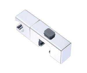 Shower Head Holder Wall Mount Bracket - Adjustable 360-Degree Rotation, Non-Slip Stable Design, ABS Durable Construction, Easy Installation | Bathroom Accessory for Square Pipes Adults Men Women Home