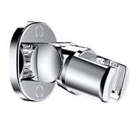 Shower Head Holder Wall Mounted, Screw Mounted Shower Spray Holder,Adjustable Handheld Shower Head Bracket,Shower Holder for Universal Wall Bathroom with wall Anchors and screws (Chrome Polished)
