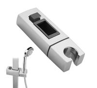 Shower Head Holders 1pcs Anti-Slip Shower Head Slider Holder Anti-Rust Shower Head Holde Adjustable Shower Spray Head Wall Mount Fixed Bracket for Square 30x18mm Rail Rectangular Slider