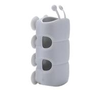 Shower Head Holders 360 Degree Rotated Sturdy Stable Punching Free Shower Holder Bracket for Bathroom Adjustable Shower Head Suction Cup Made of Soft Plastic