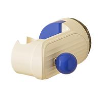 Shower Head Mount, Suction Cup Holder, Adjustable Bracket, Removable Waterproof Design, Sturdy Material, Ideal for Bathroom Wall Marble Glass, 4.3 Inches, Red Blue Color, 1 Piece